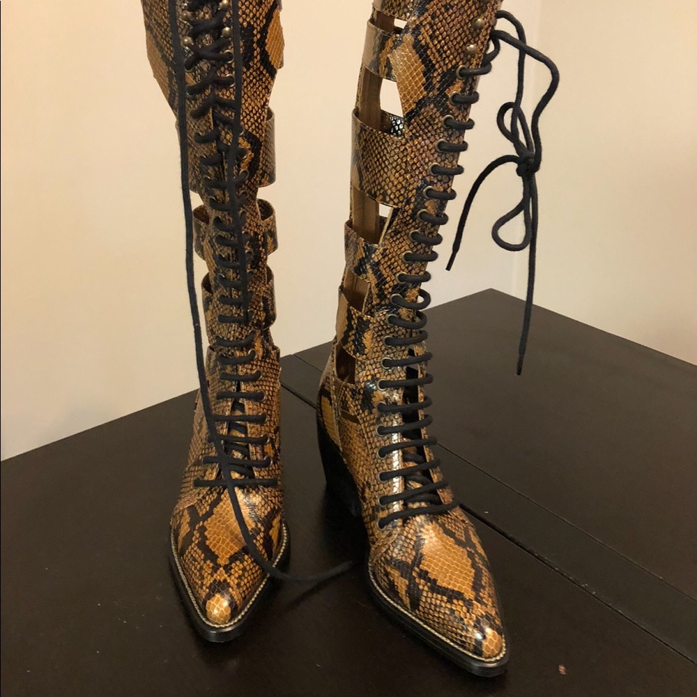 Chloe Python Boot - image 7